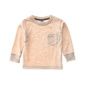 Mish Mish Boys  Jersey Pocket T-Shirt, Brown